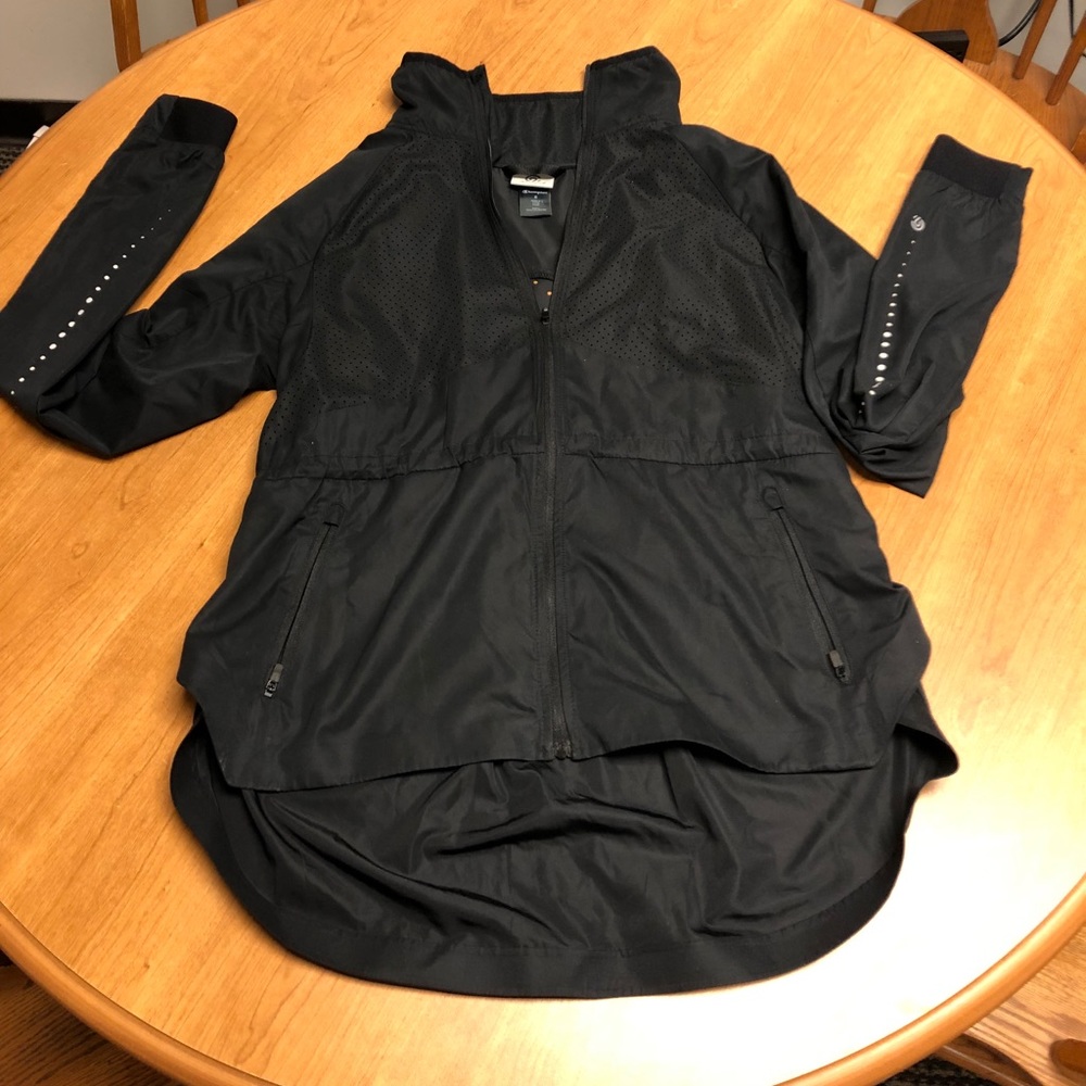 Black running jacket size small